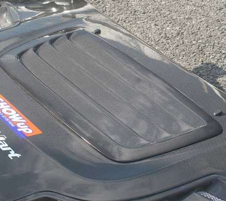 ChargeSpeed Impreza GD# C/D/E Bonnet Air Duct Outlet Type (FRP)