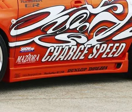 ChargeSpeed Impreza GD# C/D/E Side Step TYPE-2 with Duct