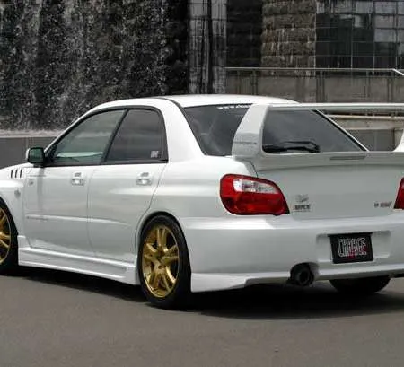 ChargeSpeed Impreza GD# C/D/E type rear bumper TYPE-1 FRP