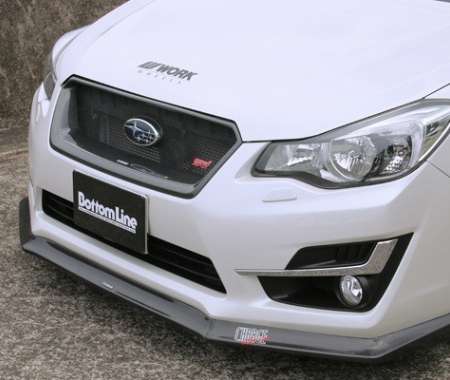 ChargeSpeed Impreza Sport 5door GP# A/B/C type front grille Carbon