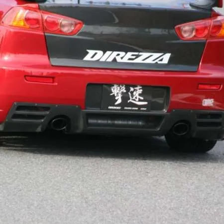 ChargeSpeed Lancer EVOLUTION X CZ4A Rear Bumper Spoiler FRP
