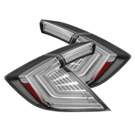 AlphaRex 16-21 Honda Civic Hatchback / Type-R FK8 Nova-Series LED Tail Lights - Clear