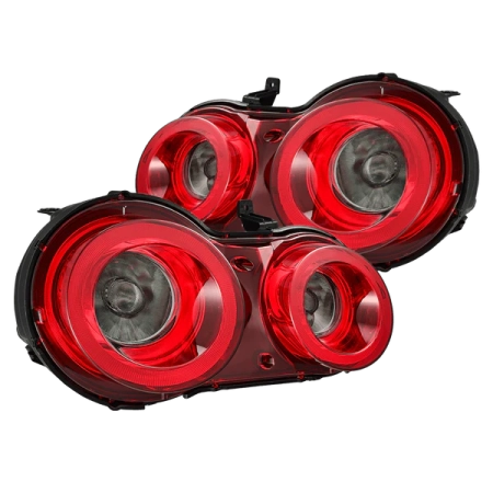 AlphaRex 23-25 Nissan Z Twin-Loop Style NOVA-Series Prismatic LED Tail Lights Alpha-Black