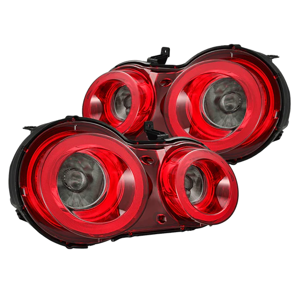 AlphaRex 09-25 Nissan GT-R NOVA-Series Prismatic LED Tail Lights Red ...