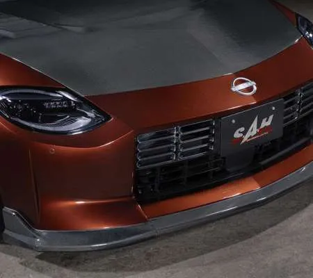 ASM RZ34 Front Lip Spoiler (Wet CF) - Nissan Z