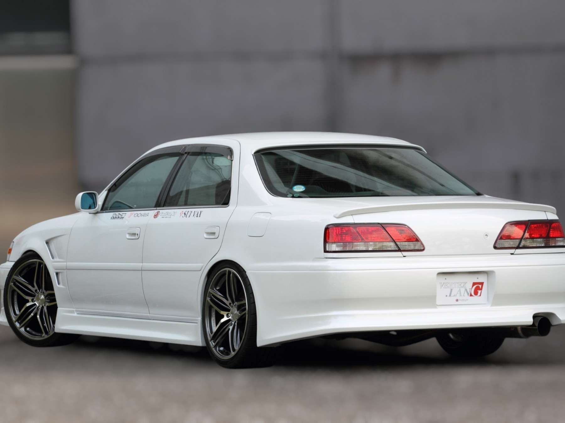 VERTEX Lang Rear Spoiler for 1996-1998 Toyota JZX100 Cresta Zenki ...