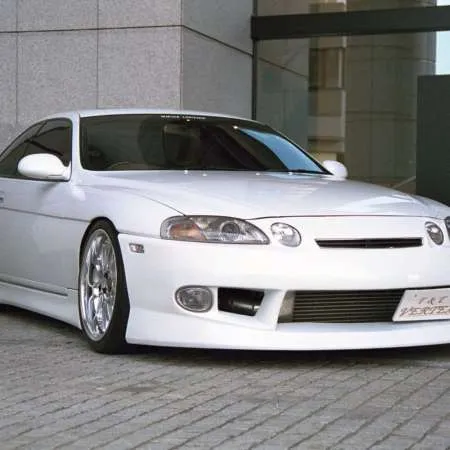 VERTEX Aero Kit (Front Bumper, Side Skirts, Rear Lip, Right Exhaust Exit) for 1991-1996 Toyota JZZ30 Soarer/Lexus SC