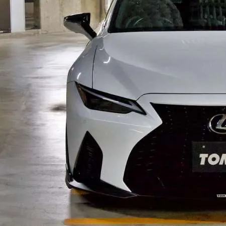 TOM'S Racing Styling Set Flat Black - Lexus IS350