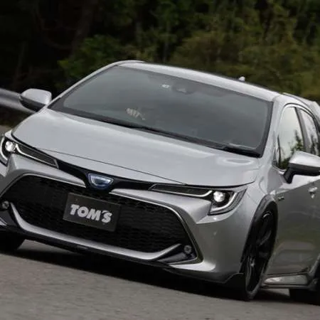 TOM'S Racing Styling Set Flat Black - Toyota Corolla Sport Zenki