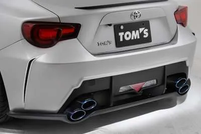 TOM'S Racing Rear Under Spoiler Base - Toyota 86 Zenki