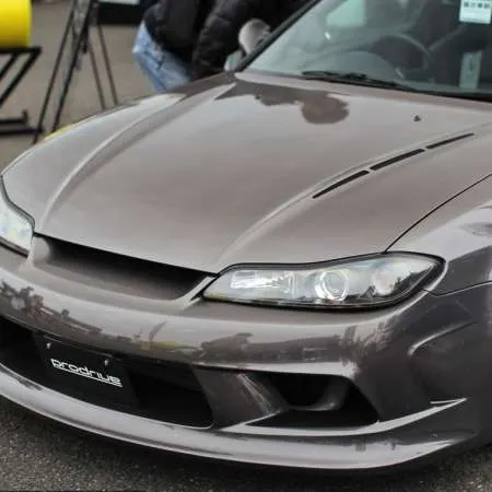 VERTEX Edge Vented Hood for 1999-2002 Nissan S15 Silvia