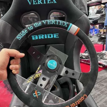 Slide to VERTEX Steering Wheel Suede