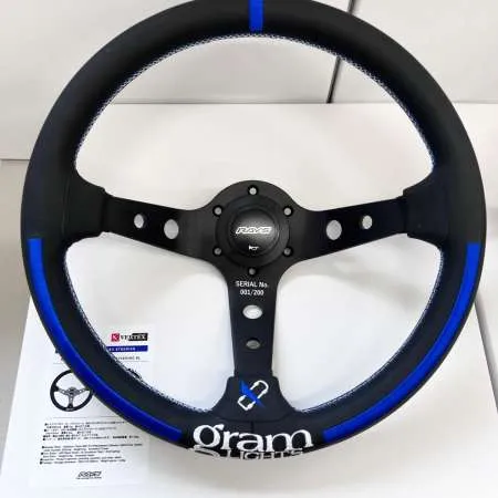 VERTEX X gramLIGHTS Steering Wheel BL