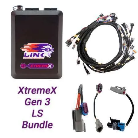 Link Gen3 LS Drive-By-Wire Bundle: G4X Xtreme ECU + LS Engine Harness bundle