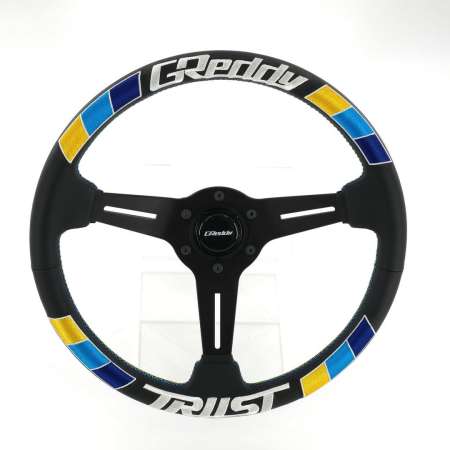 GReddy Sports Steering Wheel - Big Logo Embroidery STD