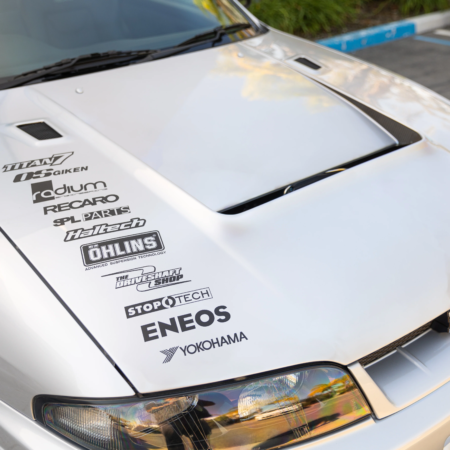 GReddy Garage Active 400R Type Dry Carbon Hood Skyline BCNR33