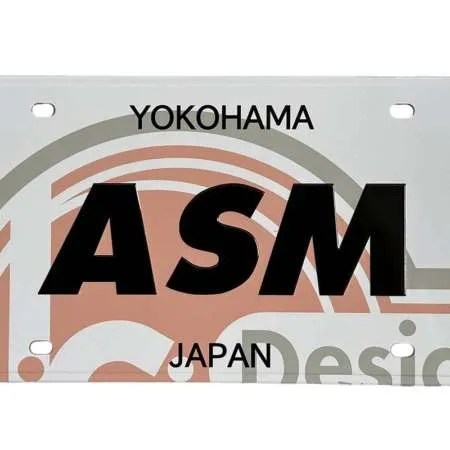 ASM License Plate