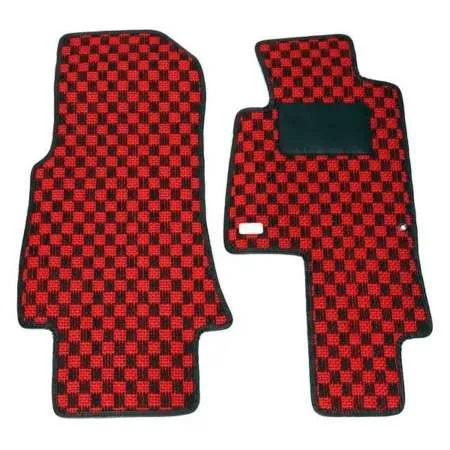 ASM Karo Floor Mat Set, - Sisal/Red (LHD) - S2000 AP1/2