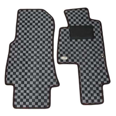 ASM Karo Floor Mat Set - Sisal/Silver (LHD) - S2000 AP1/2