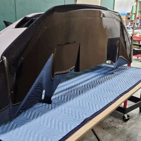 Voltex Racing Toyota GR86 Vented Hood Rain Cover (FRP