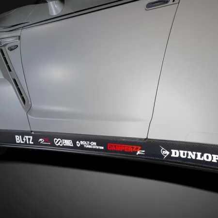 BLITZ AERO SPEED R-CONCEPT CARBON FIBER SIDE SPOILERS NISSAN GT-R R35