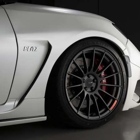 BLITZ AERO SPEED R-CONCEPT FRONT FENDER FRP UNPAINTED - TOYOTA GR86 ZN8 SUBARU BRZ ZD8