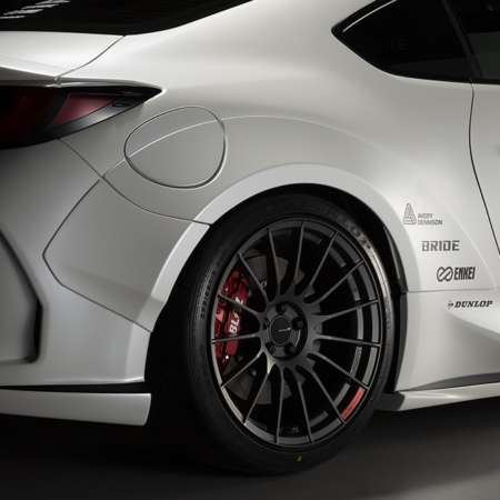 BLITZ AERO SPEED R-CONCEPT REAR FENDER FRP UNPAINTED - TOYOTA GR86 ZN8 SUBARU BRZ ZD8
