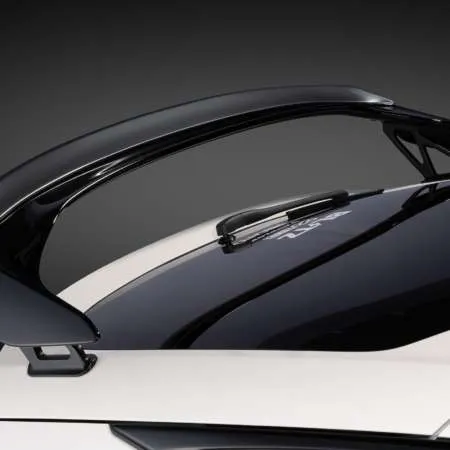 BLITZ AERO SPEED R-CONCEPT REAR GURNEY SPOILER FRP UNPAINTED - HONDA CIVIC TYPE R FL5 K20C