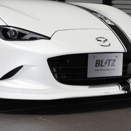 BLITZ AERO SPEED R-CONCEPT FRONT LIP SPOILER (UNPAINTED FRP) - ROADSTER ND