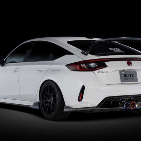 BLITZ NUR-SPEC CUSTOM EDITION CR+VSR EXHAUST SYSTEM - HONDA CIVIC TYPE R FL5