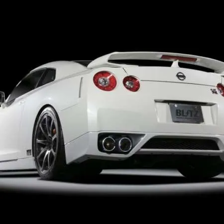BLITZ NUR-SPEC C-TI QUAD EXHAUST NISSAN R35 VR38DETT