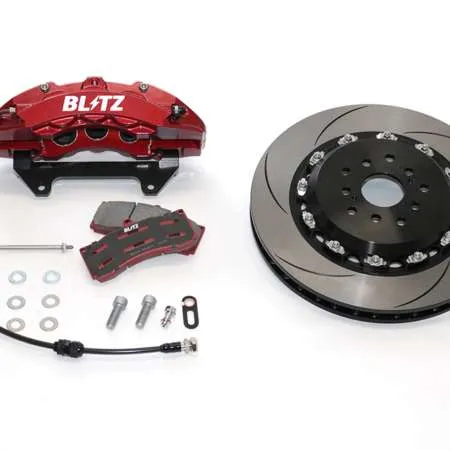 BLITZ FRONT 6POT BIG CALIPER KIT II RACE SPEC - TOYOTA GR86 ZN8 SUBARU BRZ ZD8