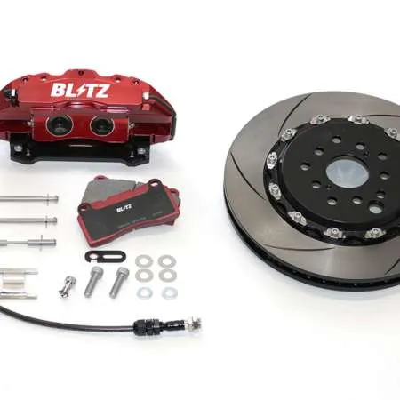BLITZ REAR 4POT BIG CALIPER KIT II STREET SPEC - TOYOTA 86 ZN6 / TOYOTA GR86 ZN8 SUBARU BRZ ZD8