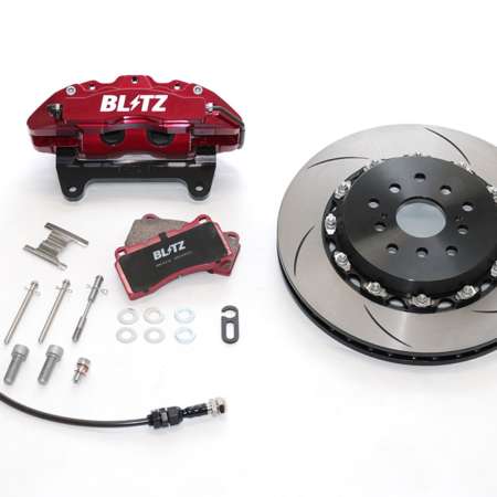 BLITZ FRONT 4POT BIG CALIPER KIT II STREET SPEC - TOYOTA 86 ZN6 / GR86 ZN8 SUBARU BRZ ZD8