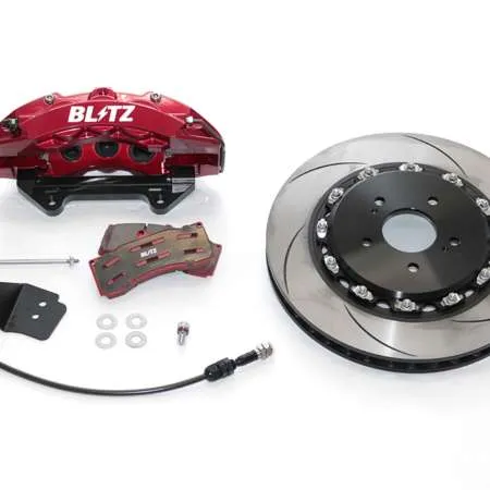 BLITZ FRONT 6POT BIG CALIPER KIT II STREET SPEC NISSAN FAIRLADY Z RZ32