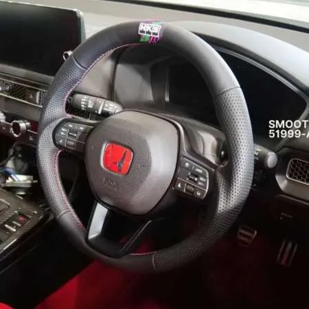 HKS Steering Wheel for FL5 Civic Type-R Ultrasuede