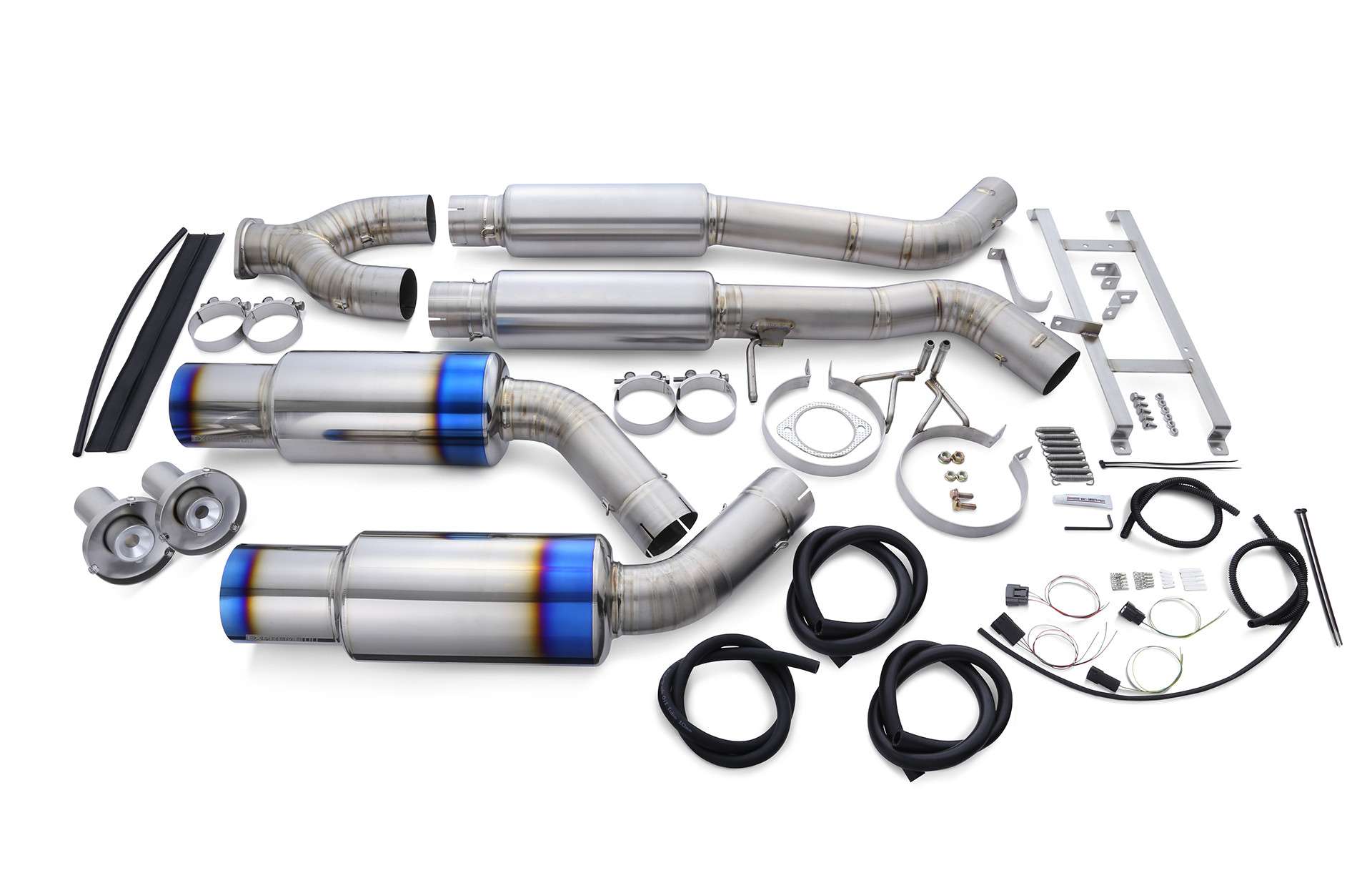 Tomei Full Titanium Muffler Expreme Ti 370Z Type-D (Dual) | First Gear ...