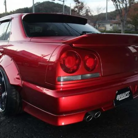 Shaft Auto Service Trunk Duckbill Wing - Nissan Skyline R34 Sedan