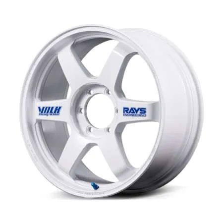 RAYS Volk racing TE37 Ultra Large PCD 30TH STICKER Ver. White