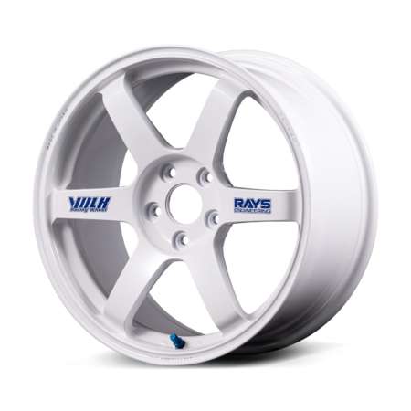 RAYS Volk racing TE37 SAGA S-plus 30TH STICKER Ver. White